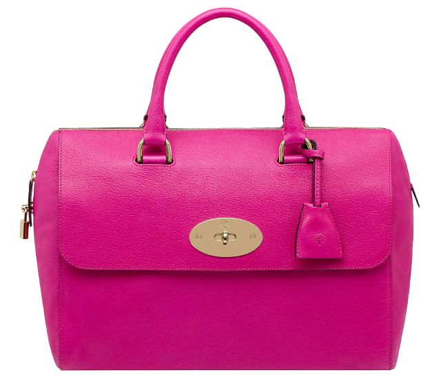 Mulberry Limited Edition Club 21 Del Rey in Pink for flagship opening in Singapore DECOR